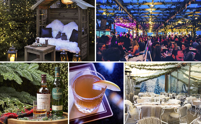 9 Festive Winter Rooftops
