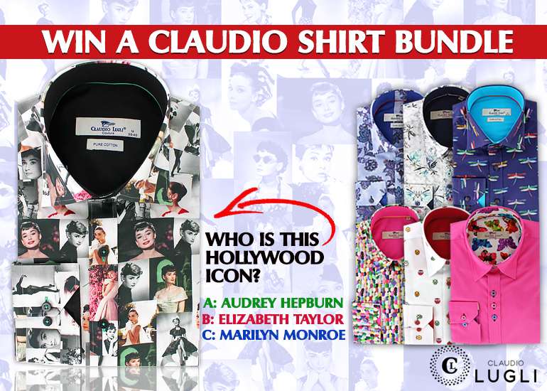 Win an Exclusive Shirt Bundle from Designer Claudio Lugli