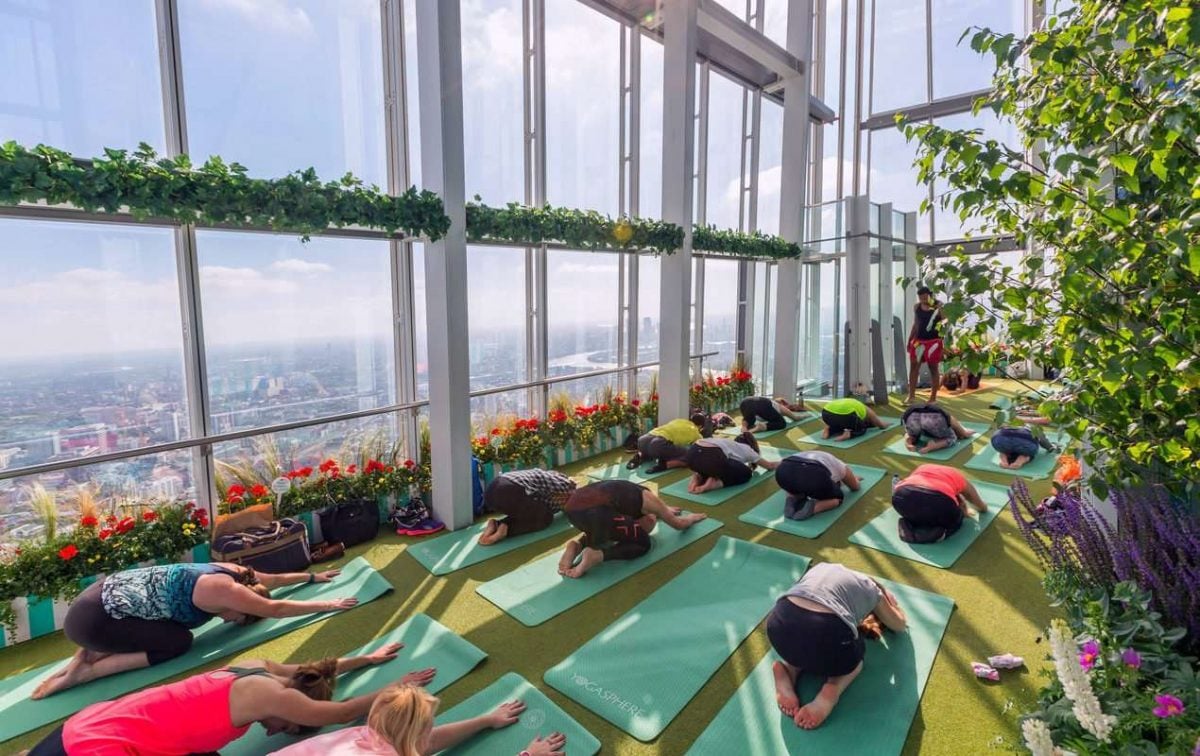 Rooftop Yoga Classes this Summer