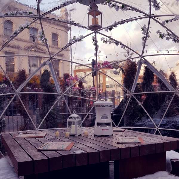 Win Dinner & Drinks in an inamo Igloo Worth £250