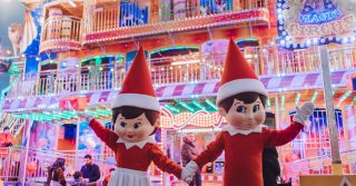 Elf On The Shelf At Hyde Park Winter Wonderland