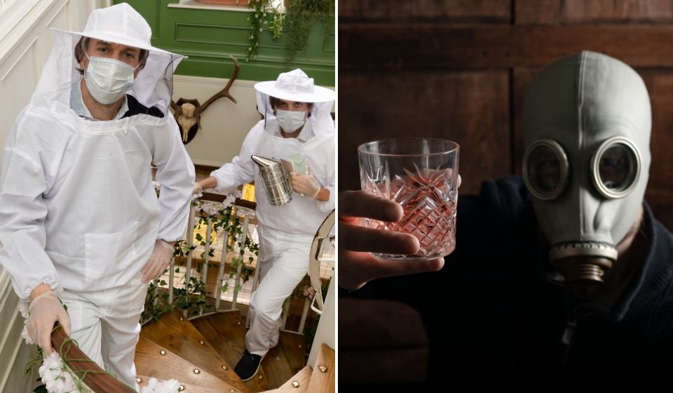 Beekeeping-Masks & Creepy Mannequins, The New Normal At London's