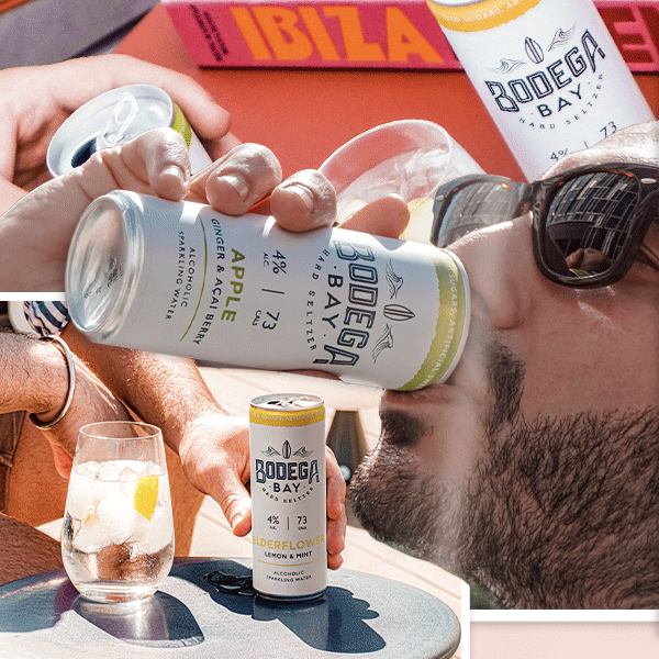Win A Month’s Supply of Bodega Bay Hard Seltzers