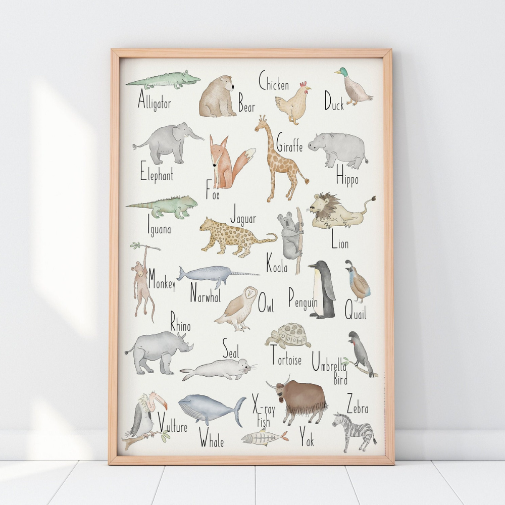 Etsy – ABC Alphabet Print