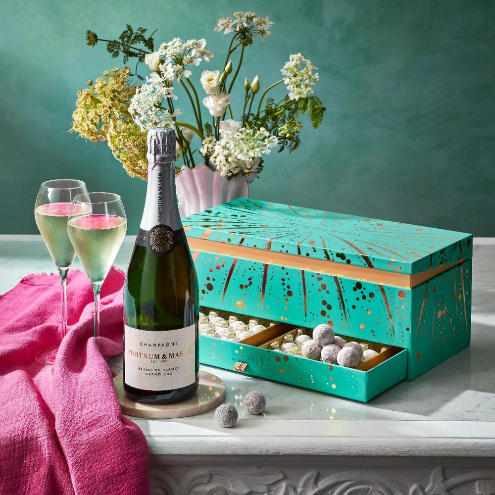 Champagne Chocolate Gift Box