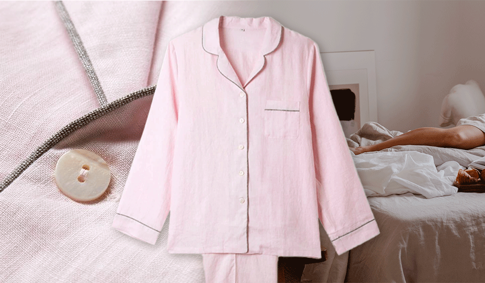 Win Two Sets Of This Luxurious Linen Sleepwear Worth £220!