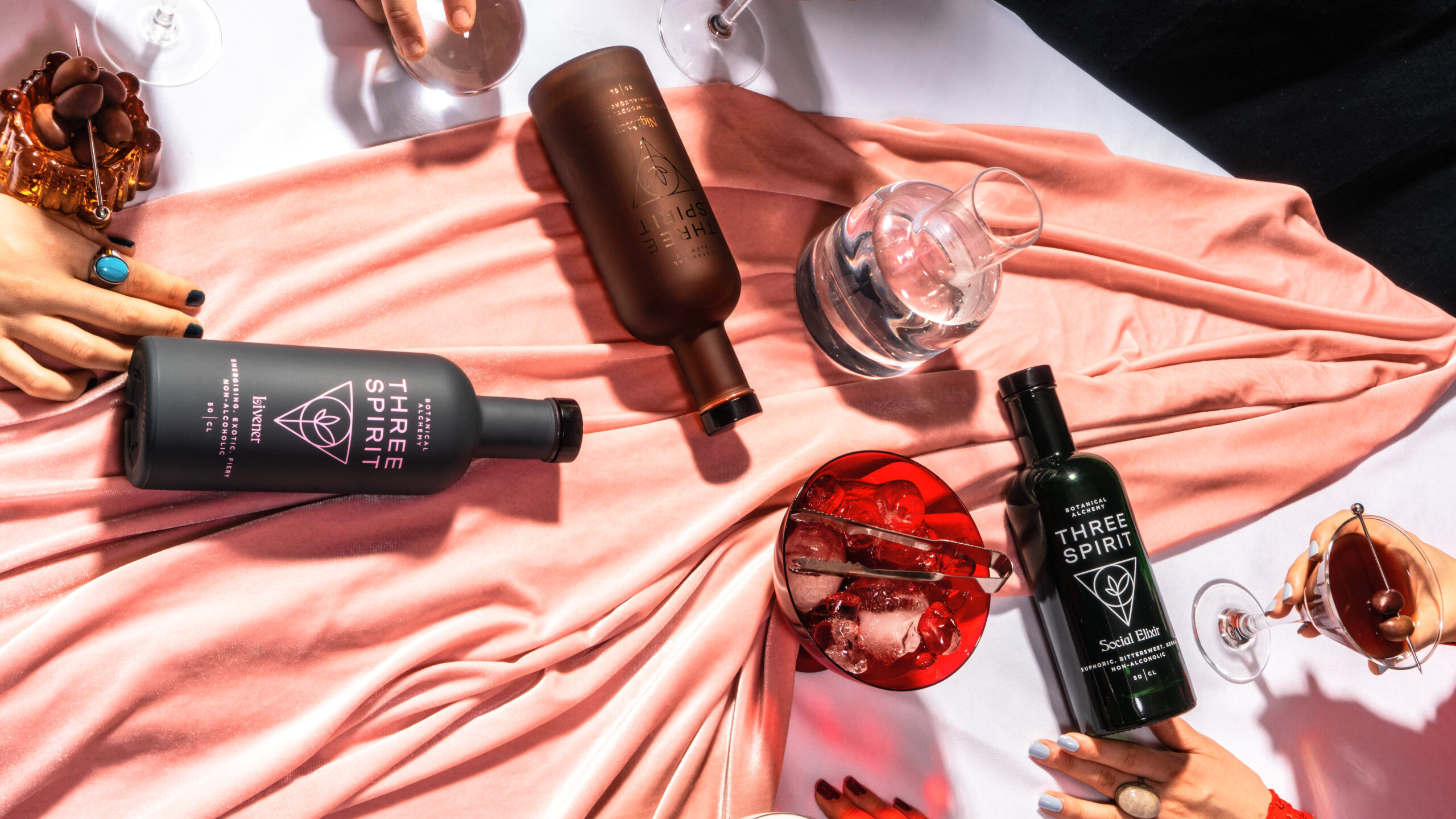 3 Winners! The Chance To Win The Full Collection Of Three Spirit Drinks