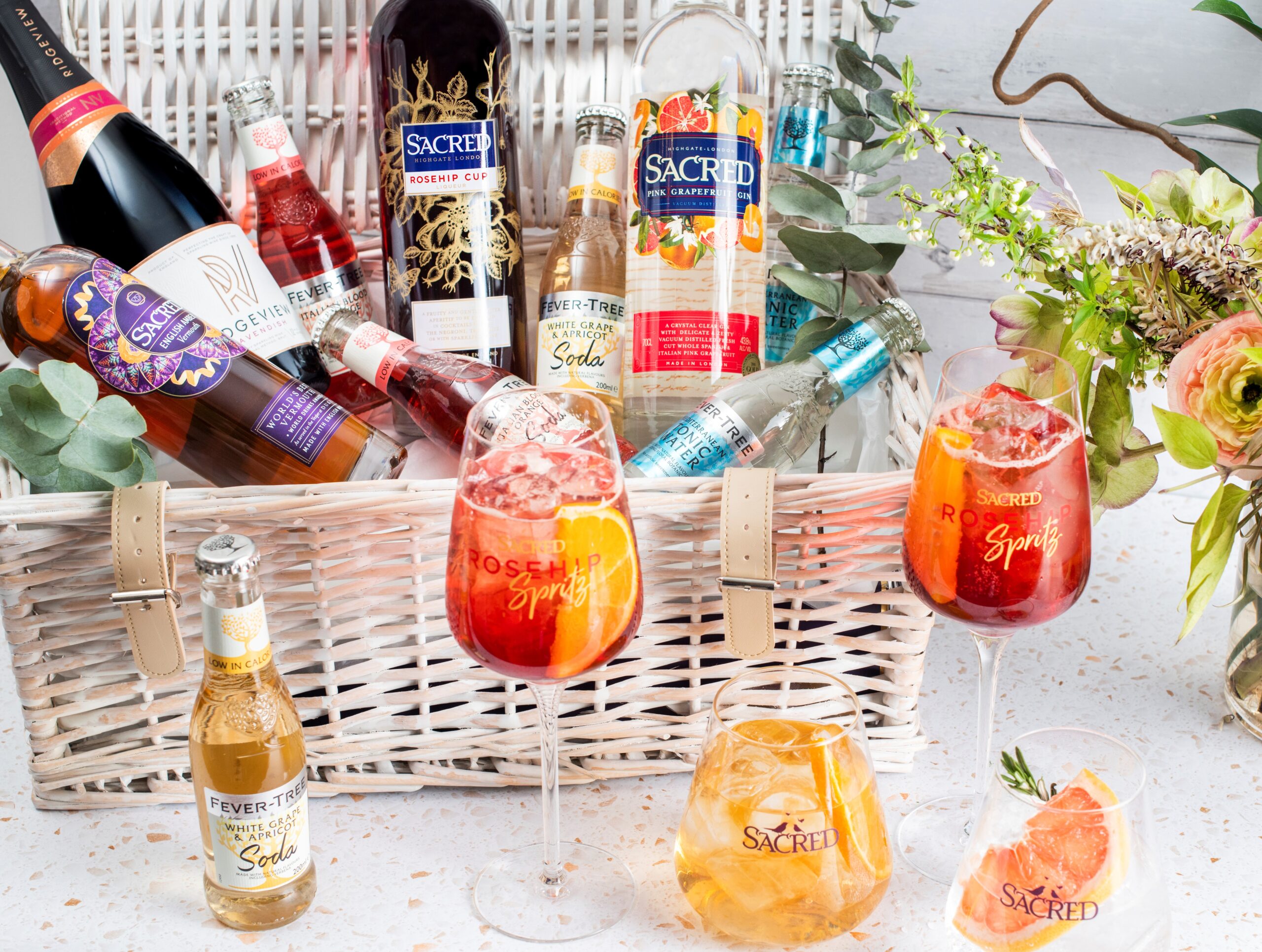 Win the Ultimate Summer Spritz Hamper from Sacred!