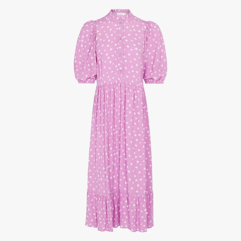 Finery Kyra Crepe Midi Dress