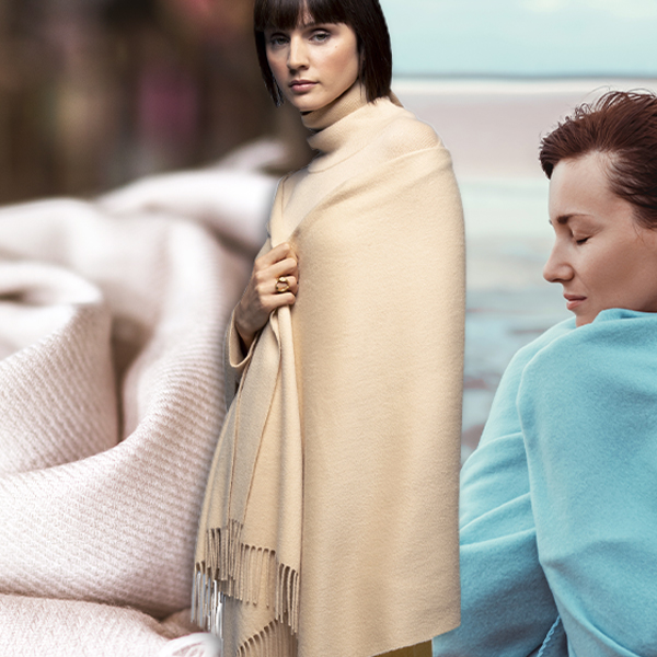 Win This Gorgeous Cashmere Wrap Worth £295