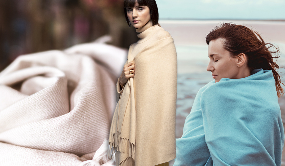 Win This Gorgeous Cashmere Wrap Worth £295