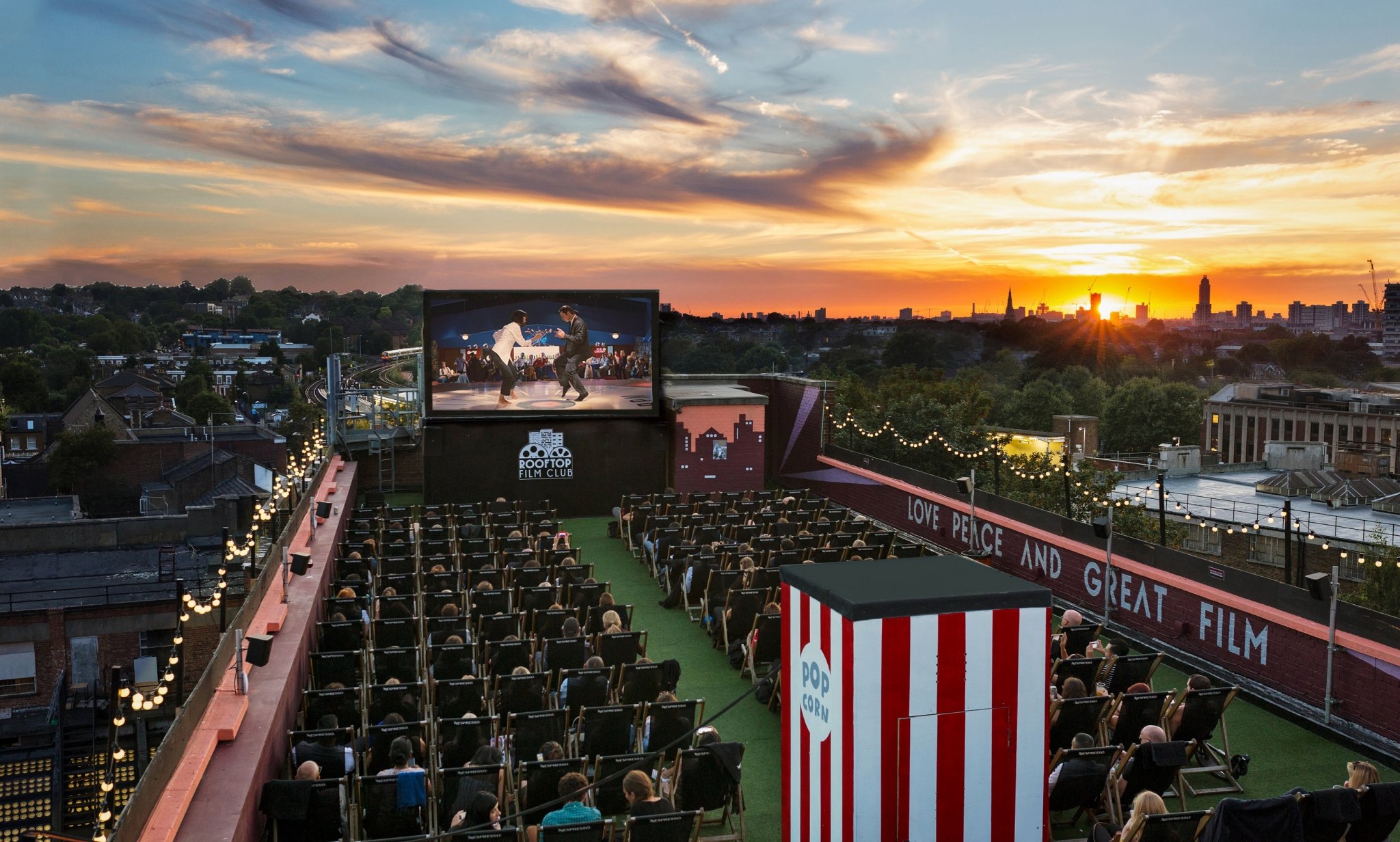 From Rooftops To Stately Homes, London’s Best Outdoor Cinemas