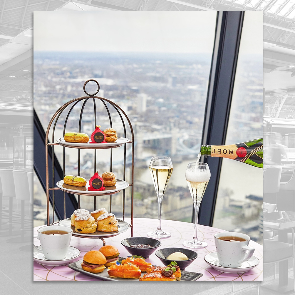 Win A Champagne Afternoon Tea For Two At The Gherkin