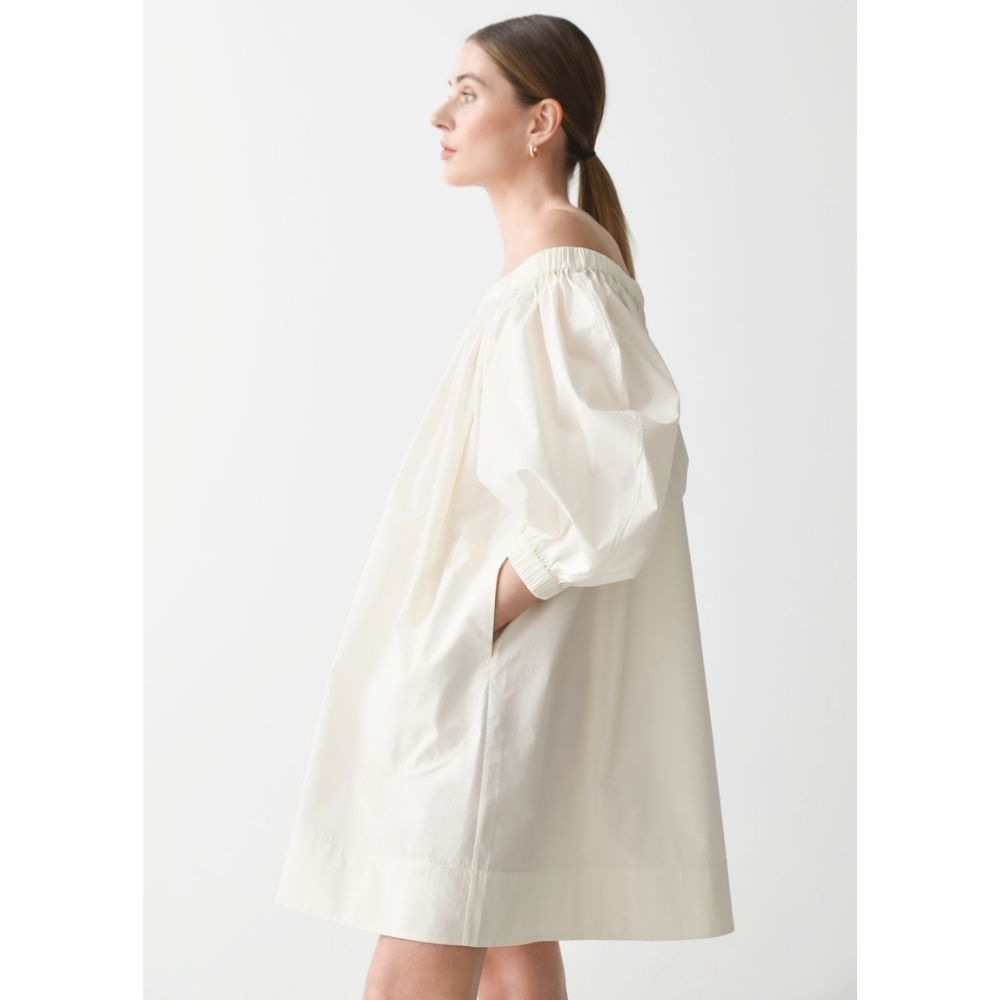 Voluminous A-Line Mini Dress