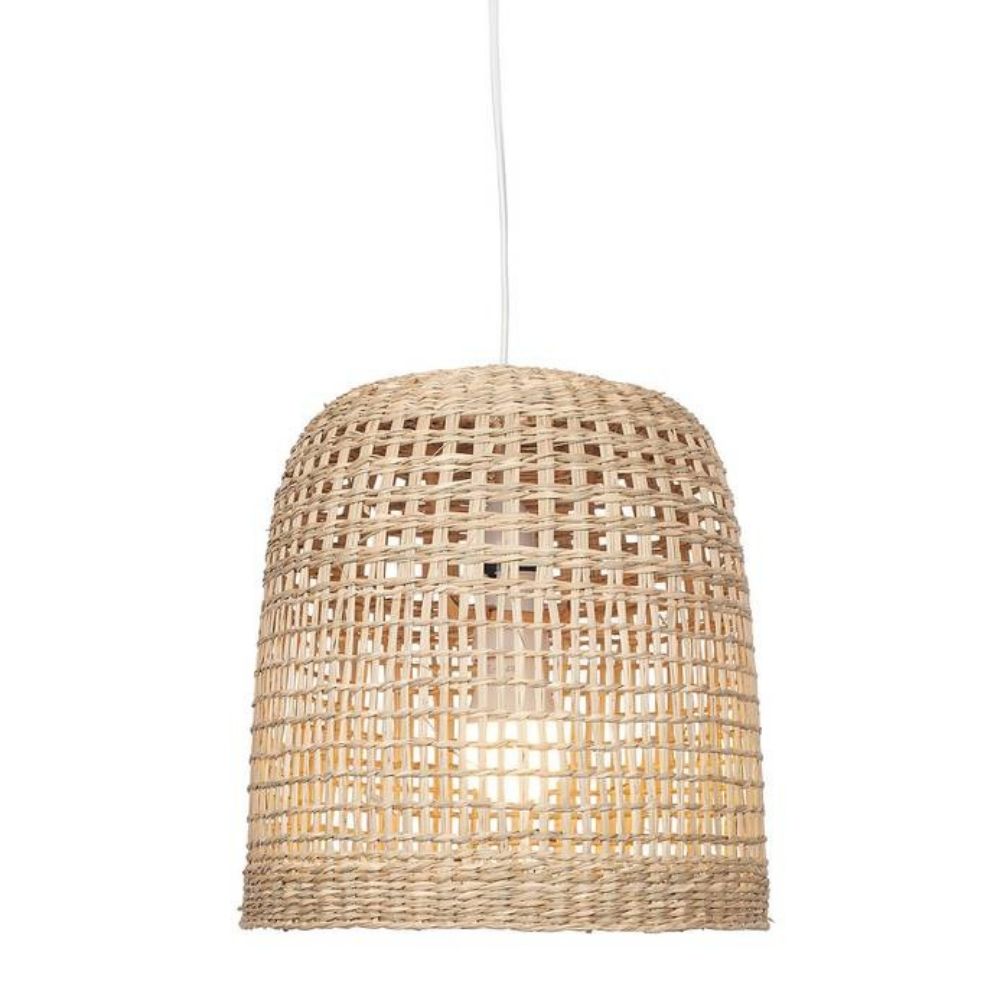 Natural Woven Seagrass Pendant Lampshade