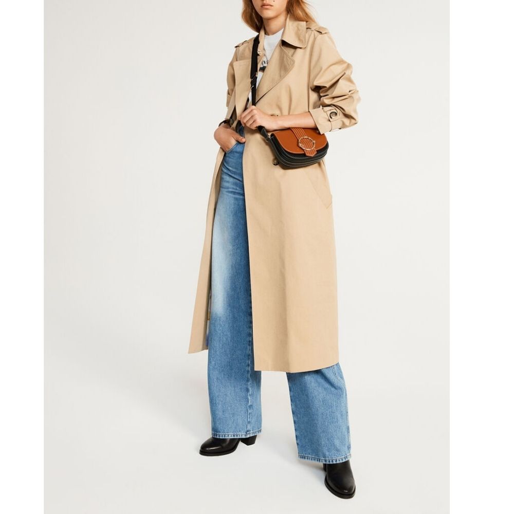 Trench Coat with Ties