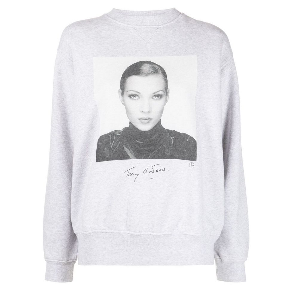 Kate Moss Print Sweatshirt