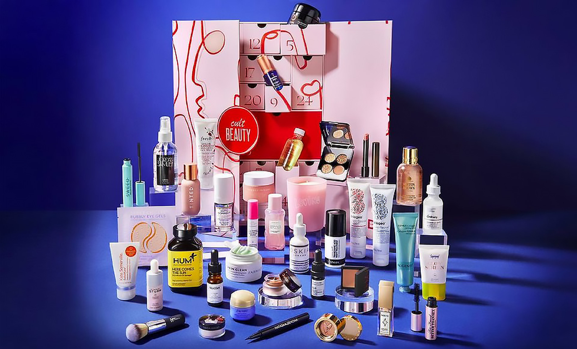 Win The 2021 Cult Beauty Advent Calendar Worth Over £830 !