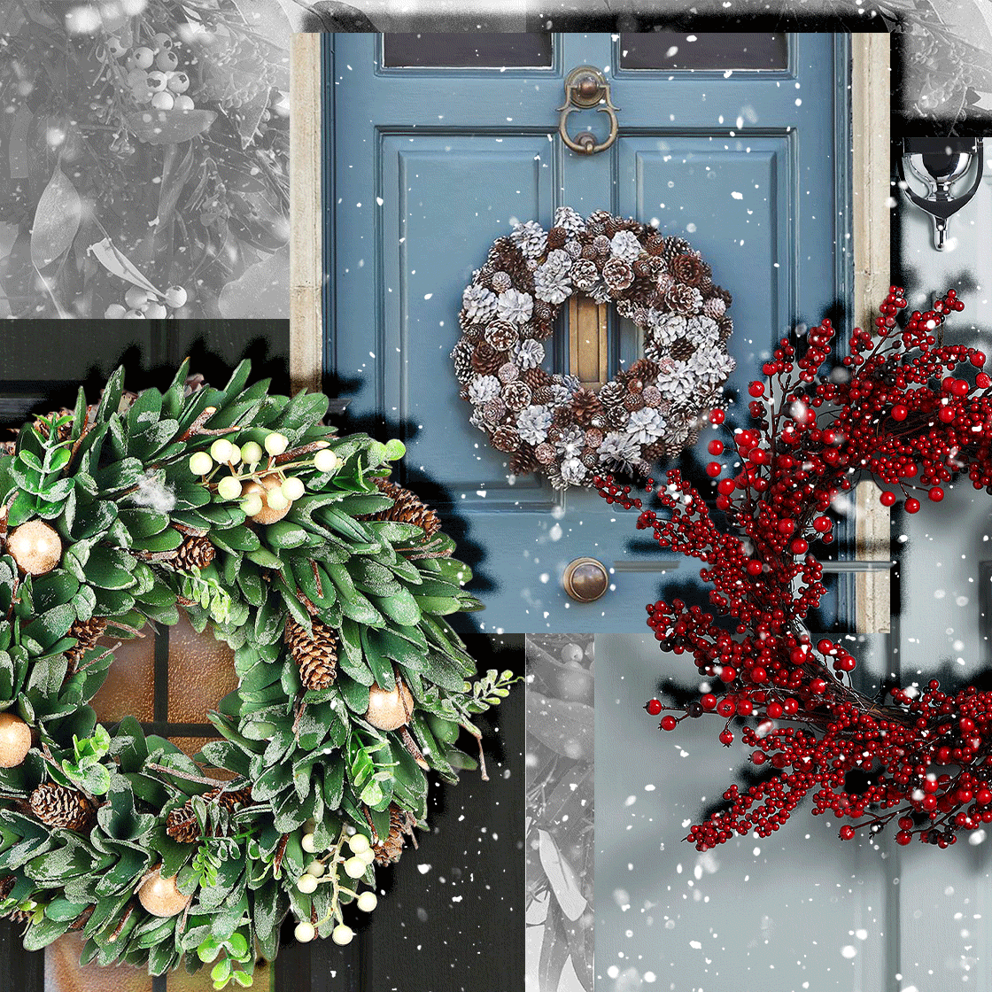 21 Of The Best Seasonal Wreaths To Hang On Your Door This Christmas