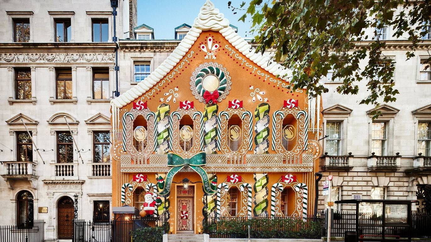 Annabel's Has Transformed Itself Into A Giant Gingerbread House The