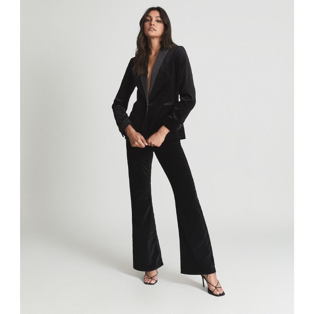 Black Velvet Blazer