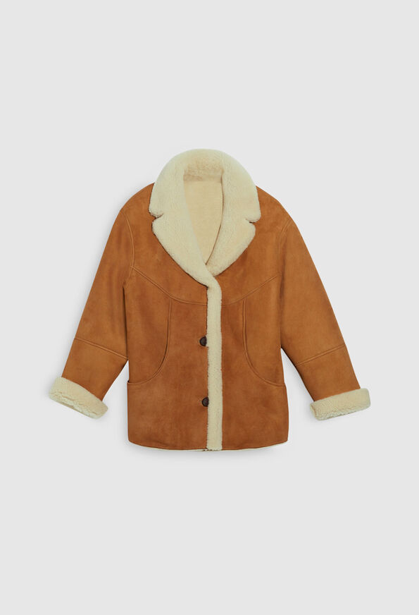 Reversible Shearling Coat