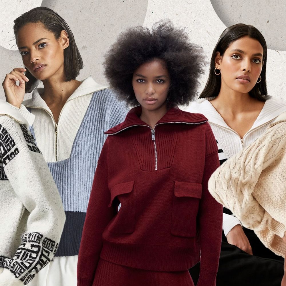 The Weekend Edit: The Half-Zip Sweater That’s Everywhere Right Now