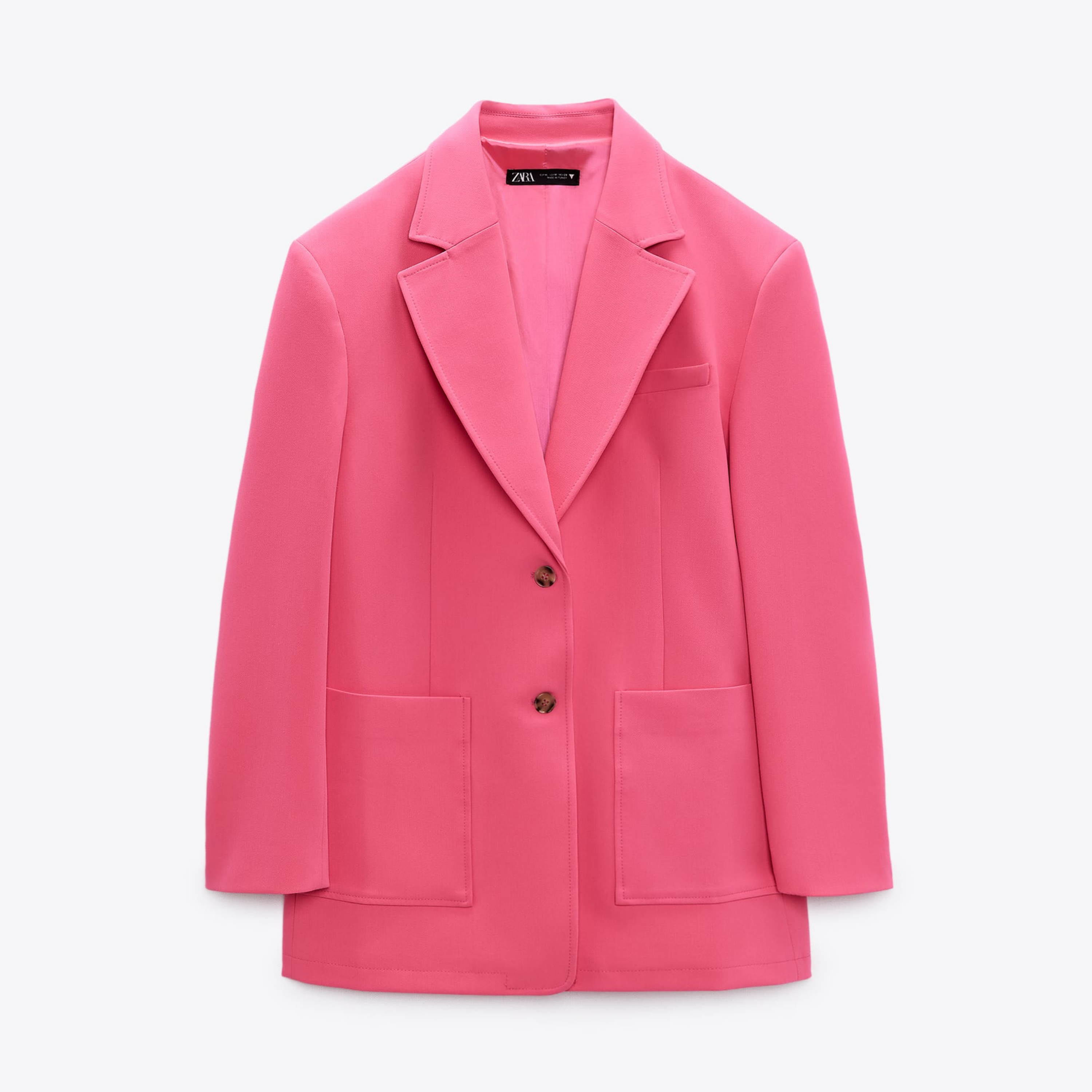 Hot Pink Masculine Blazer