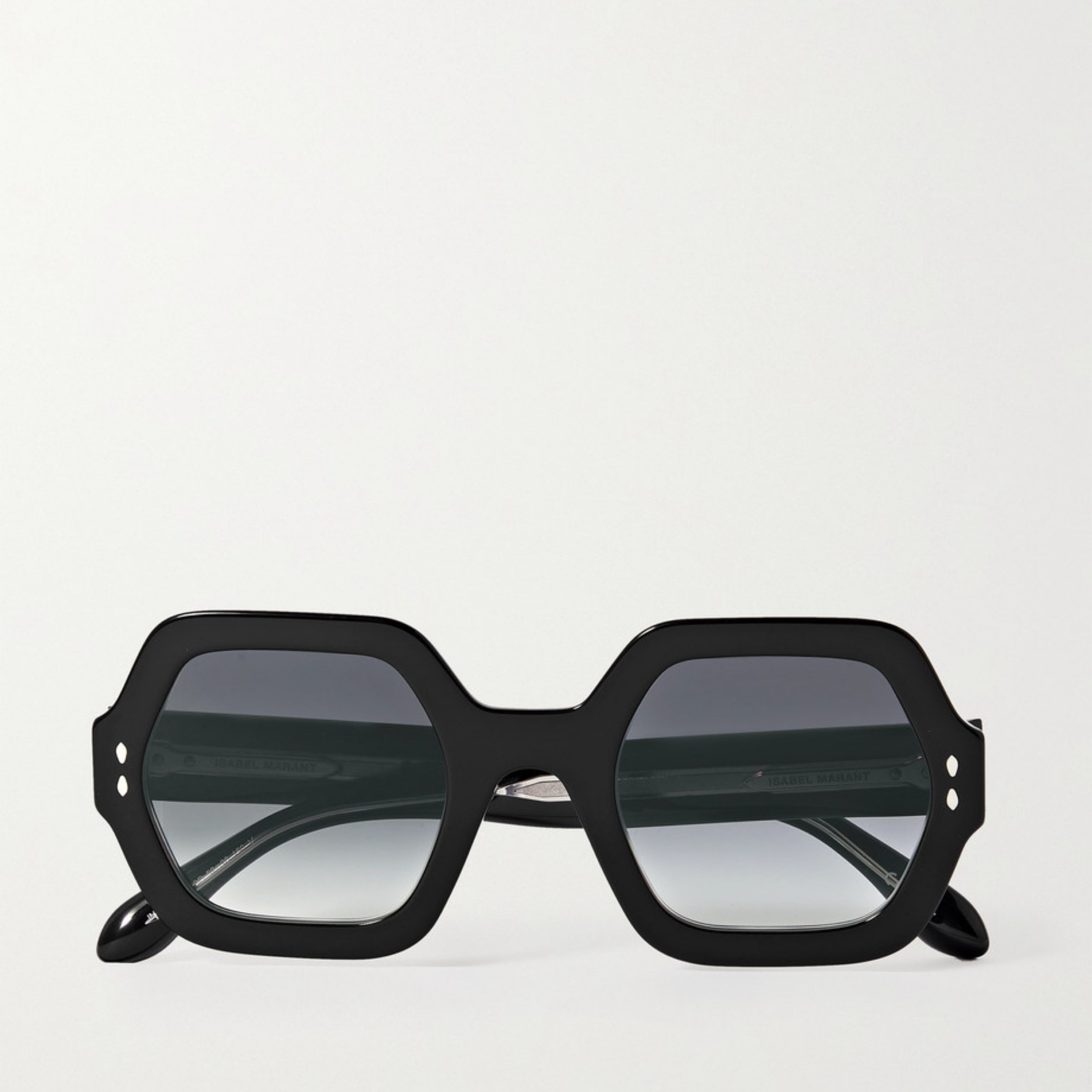 Octagon-Frame Acetate Sunglasses