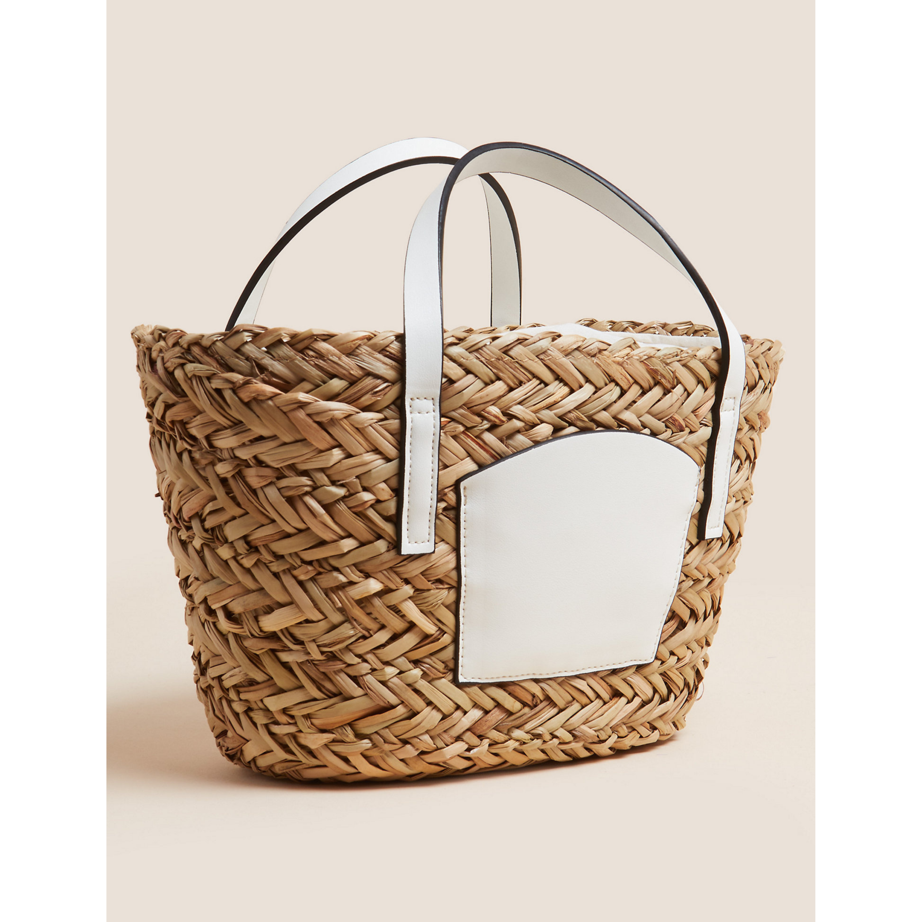 Straw Mini Tote Bag