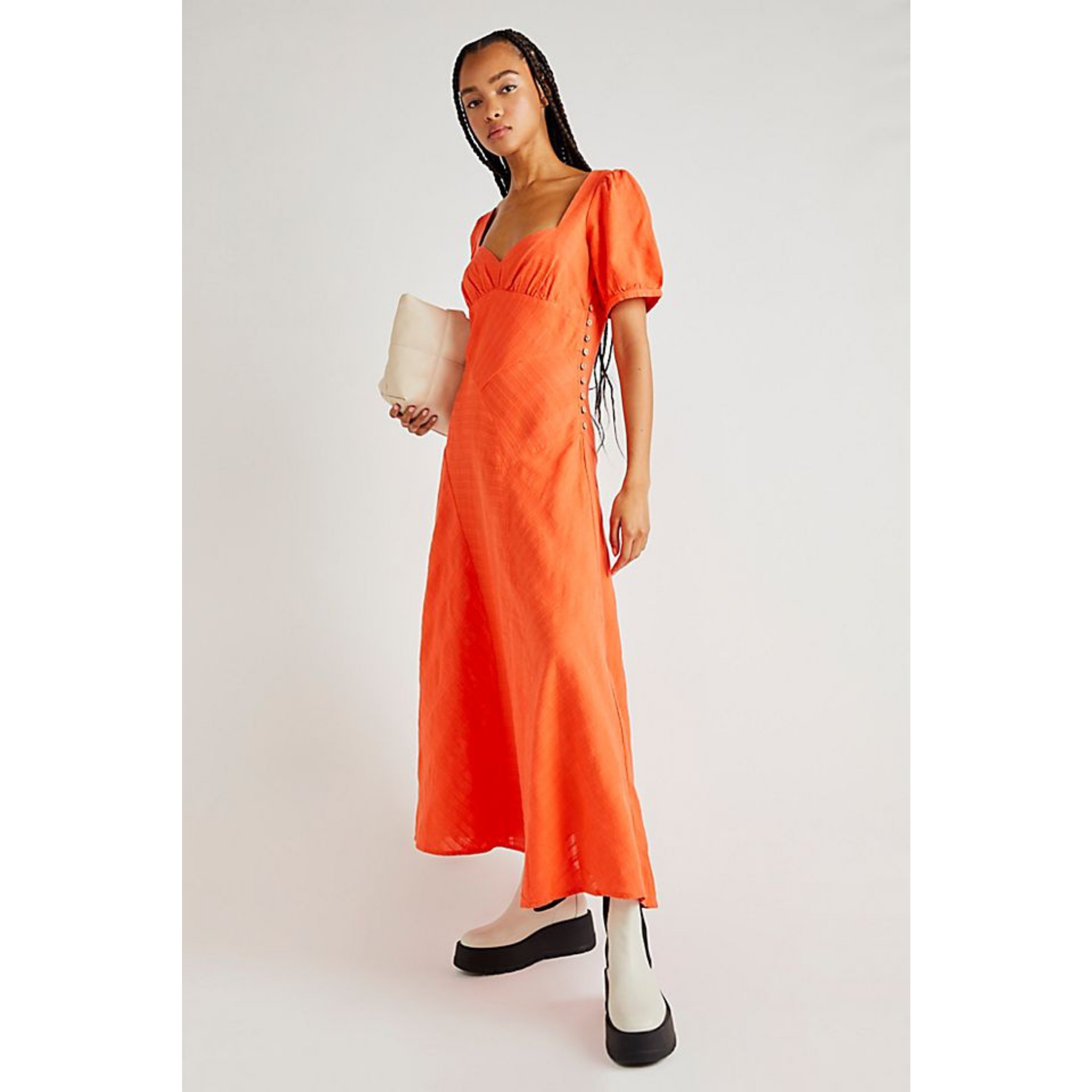 Free People Catch Light Midi Dress