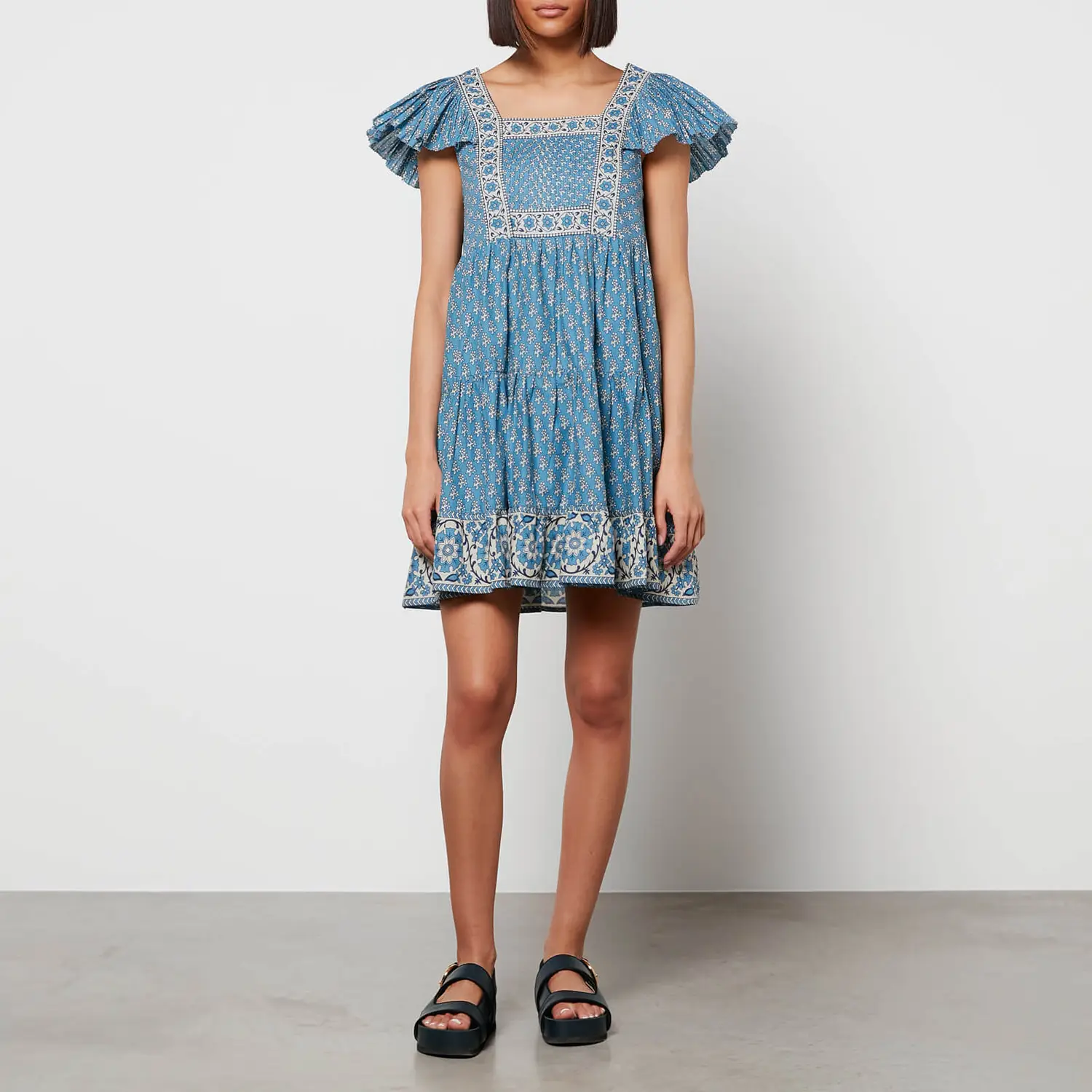 SEA NYC Flutter Sleeve Dress