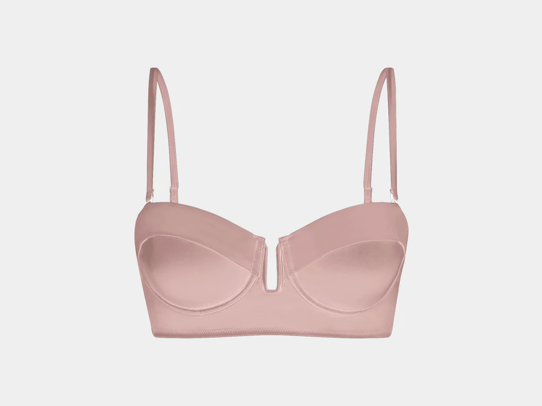 Satin Balconette Bra