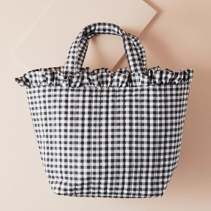 Gingham Mini Bag