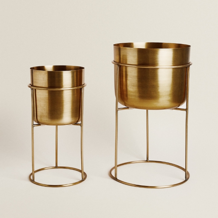 Gold Planter