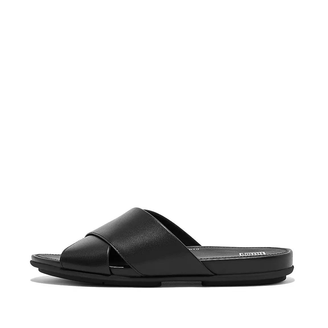 FitFlop Gracie Leather Cross Slides