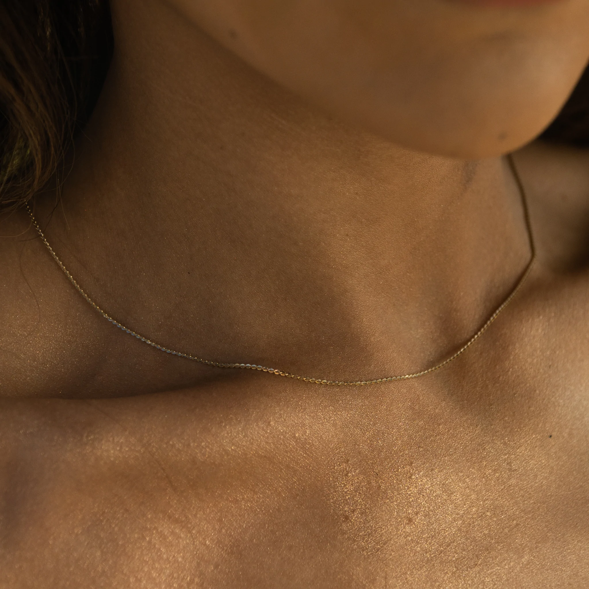 Umara 18 Karat Gold Two-Tone Necklace
