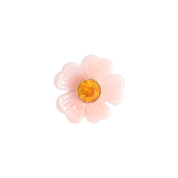 Sophie Joanne Flower Rhodonite Ring