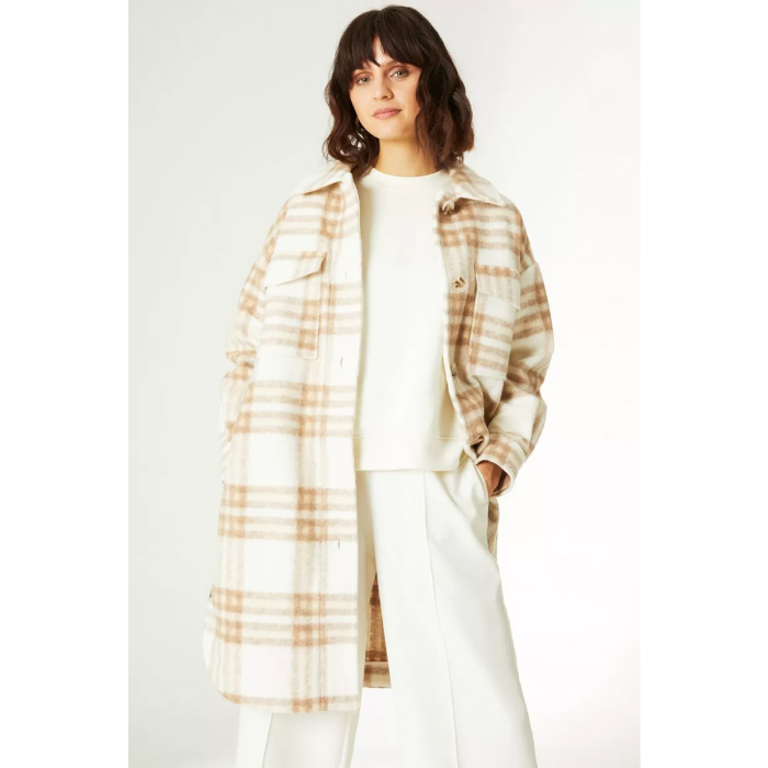 Principles Casual Pocket Check Coat