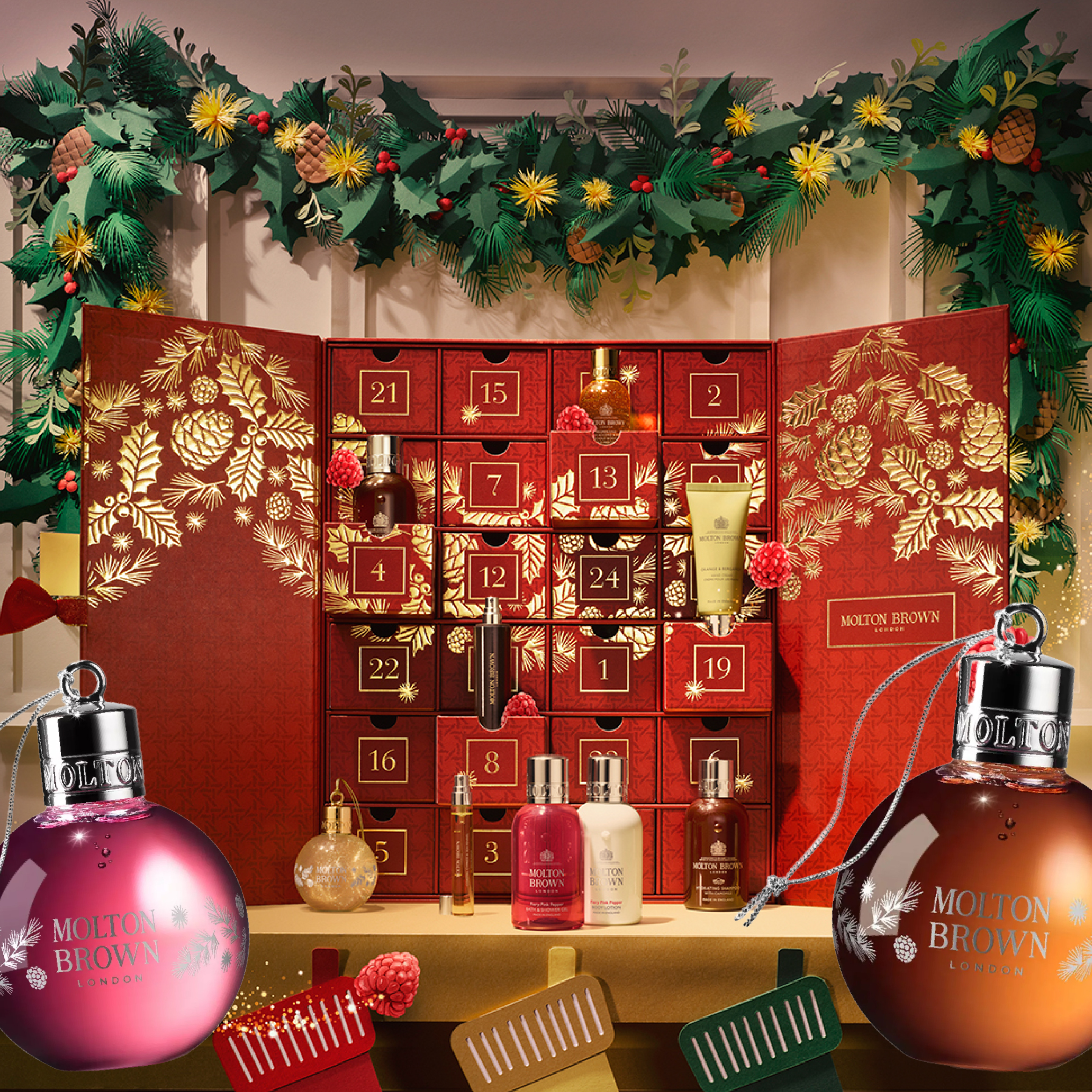 Win The 2022 Molton Brown Advent Calendar, Worth £329