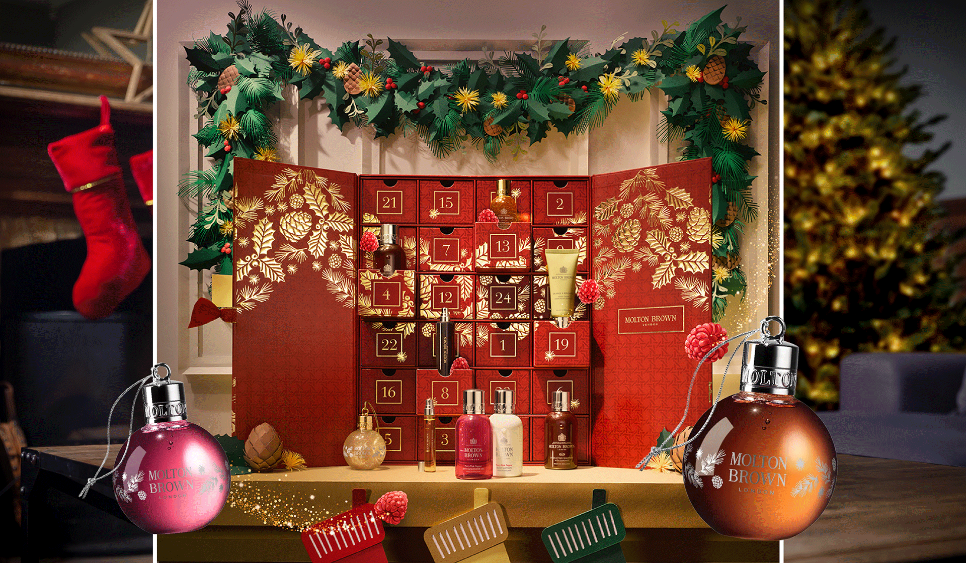 Win The 2022 Molton Brown Advent Calendar, Worth £329
