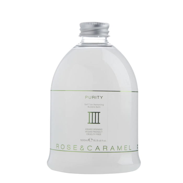 Rose & Caramel Self-Tan Removing Bubble Bath