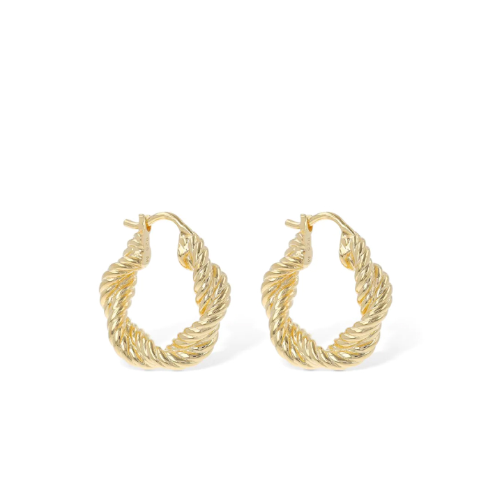 Missoma Twisted Hoop Earrings