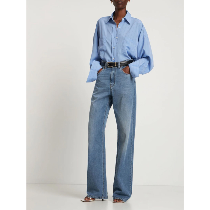 The Frankie Shop Georgia Striped Shirt