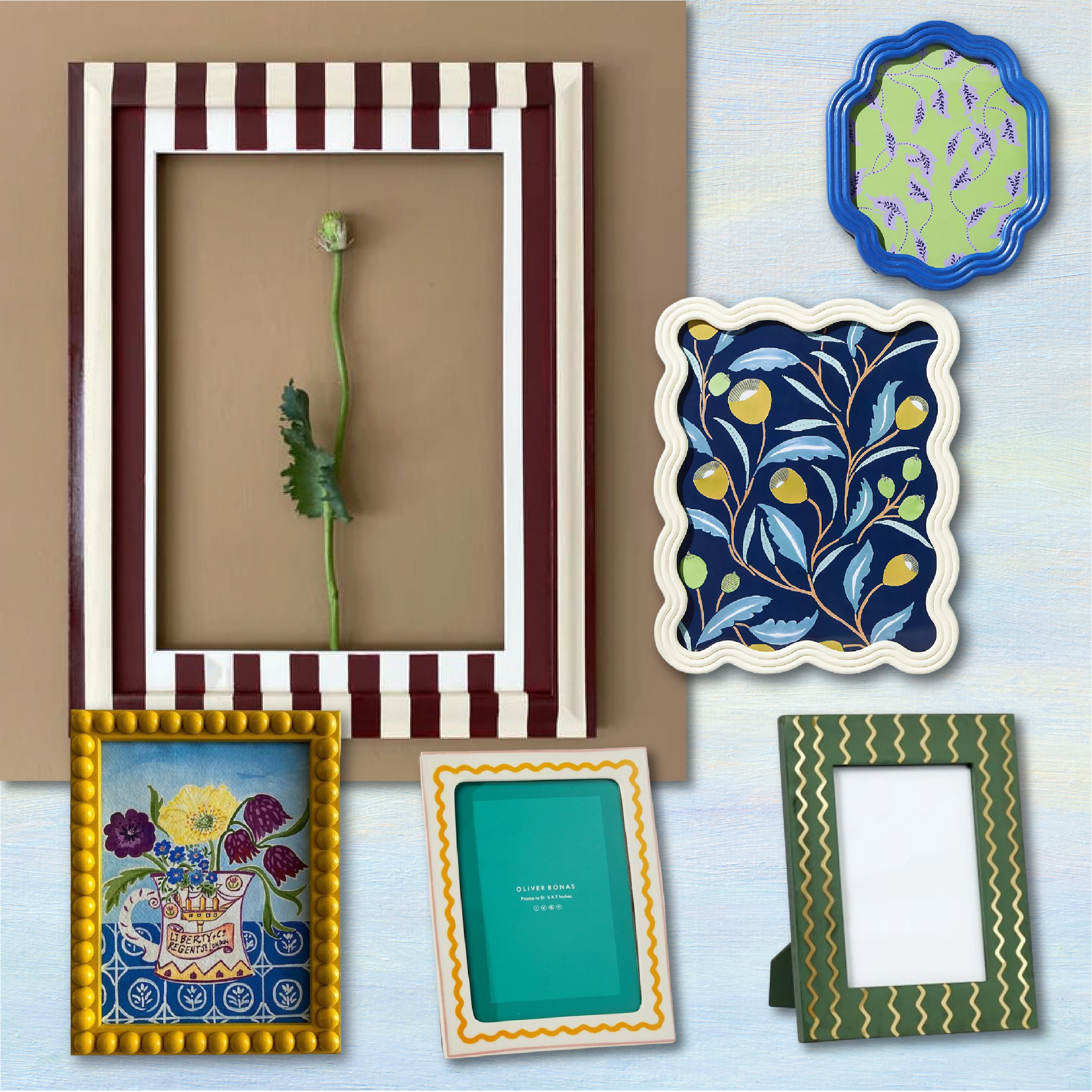 28 Quirky Photo Frames To Transform Your Mantelpiece