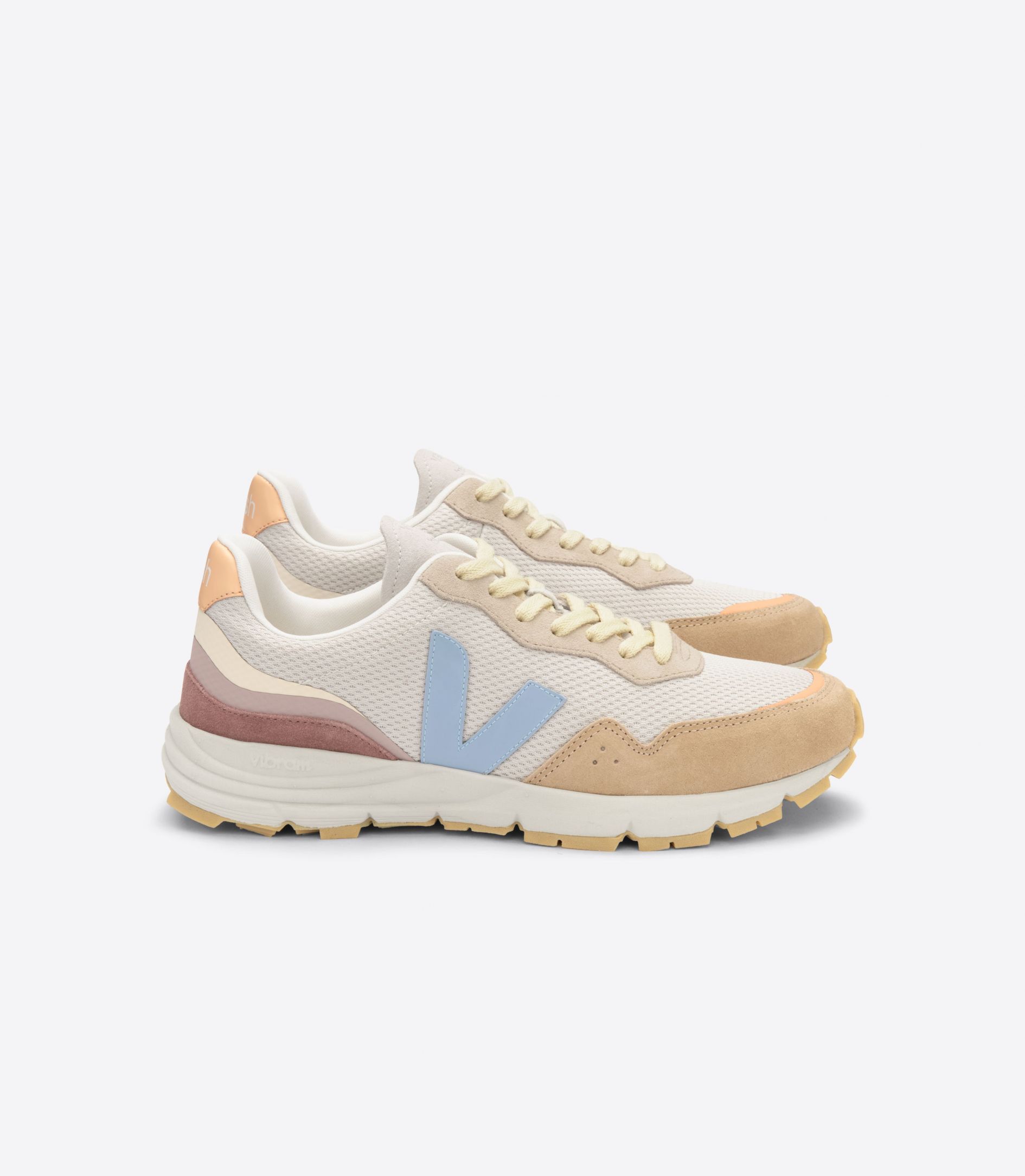 Veja X ba-sh Natural Steel Trainers