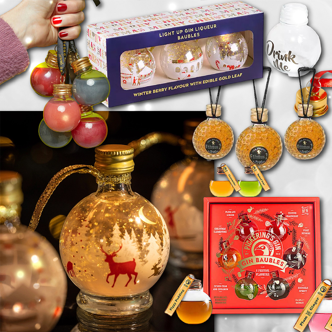 Boozy Baubles: 8 Christmas Tree Decorations For Cocktail Lovers
