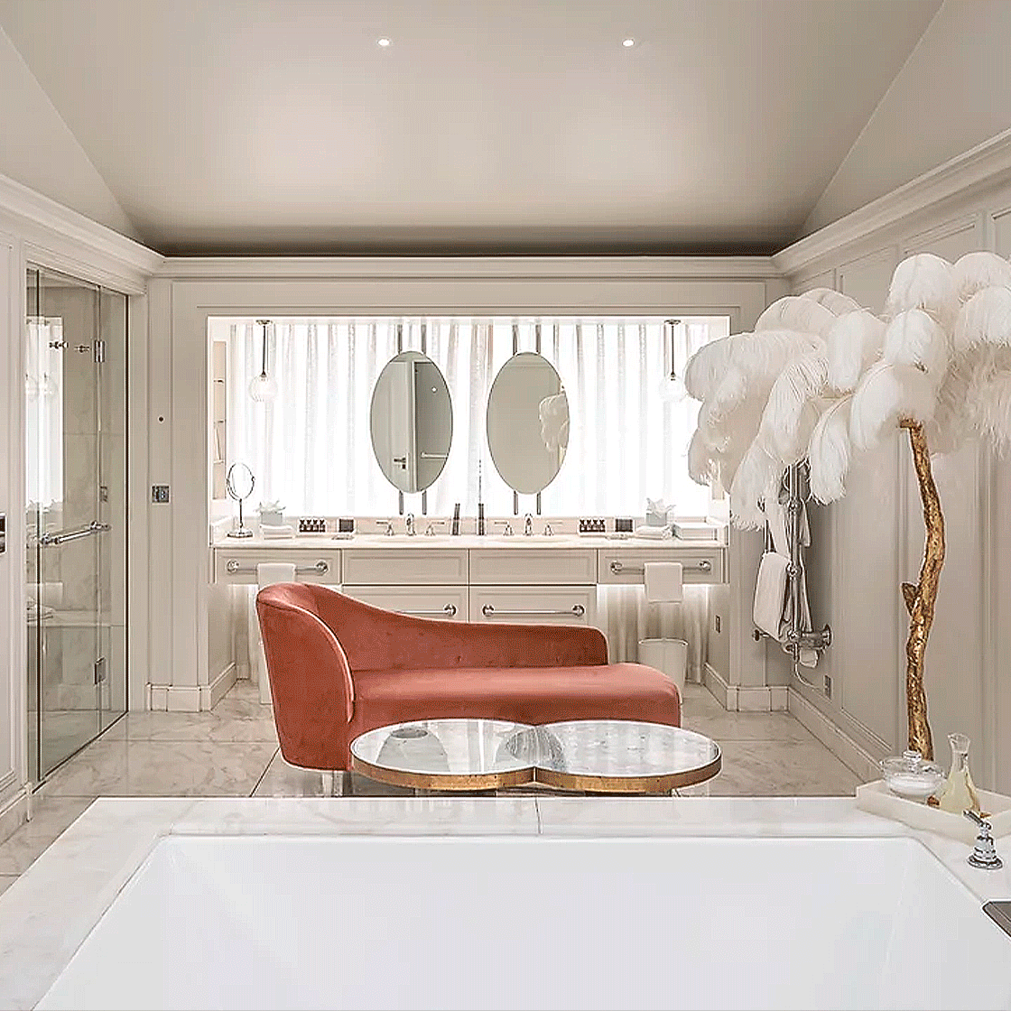 13 Luxurious Hotel Bathrooms: From Golden Tubs To Skyline-View Soaks