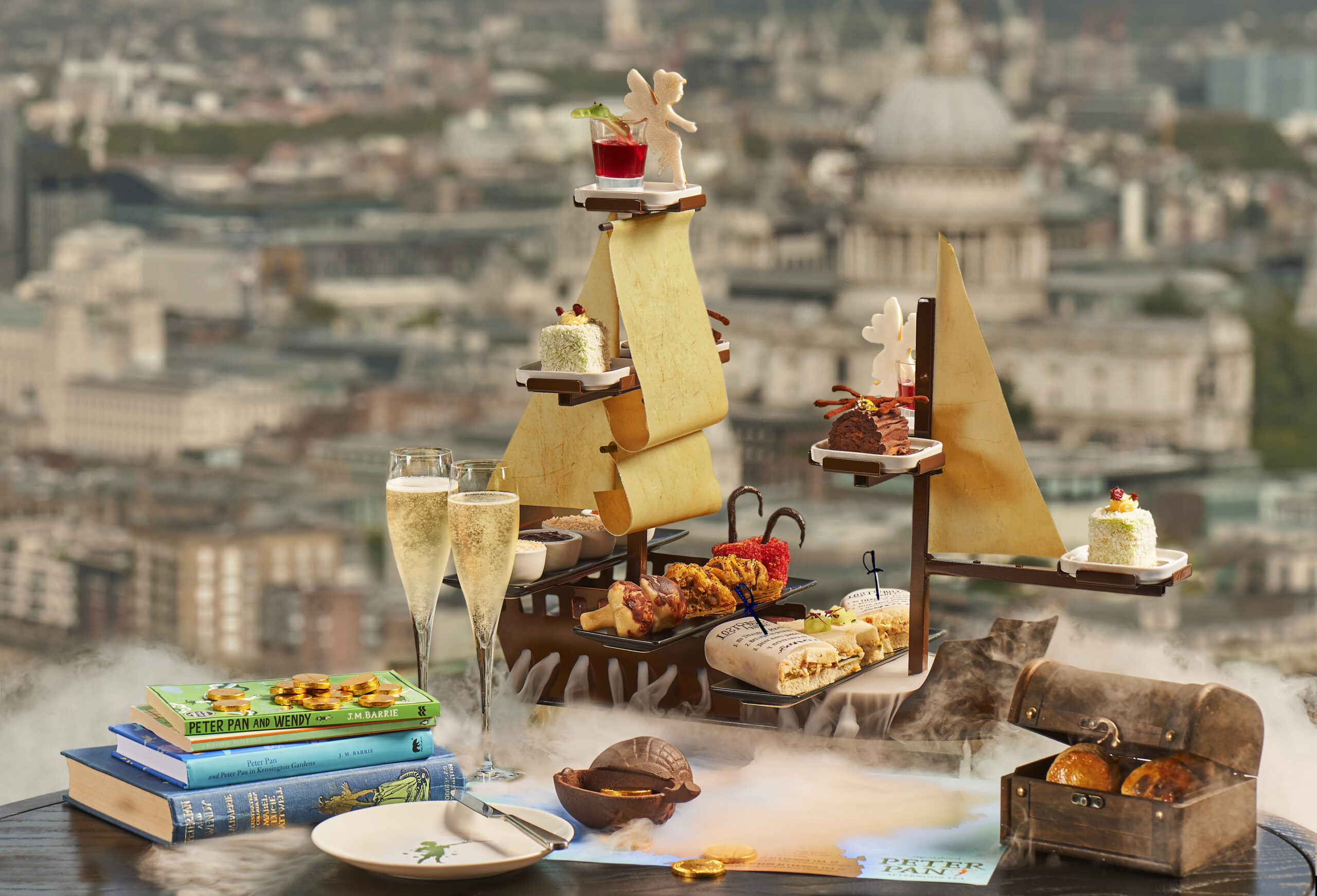Win A Magical Champagne Peter Pan Afternoon Tea For Two At Aqua Shard
