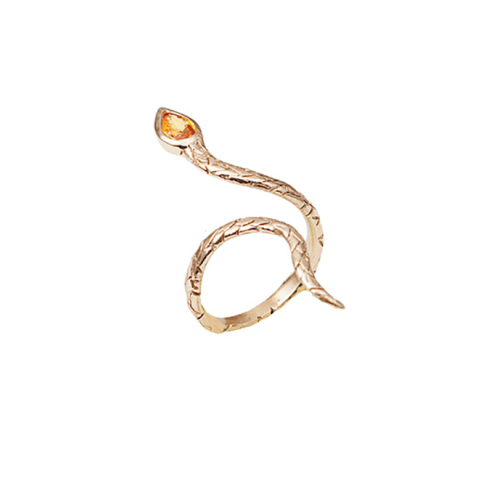Bernard Delettrez Snake Ring